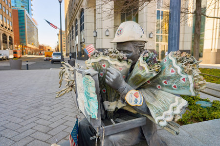JERSEY CITY, NJ - CIRCA MARCH, 2016: Jersey City at daytime. Jersey City is the second most populous city in the U.S. state of New Jersey after Newark.のeditorial素材