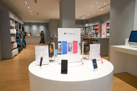 KUALA LUMPUR, MALAYSIA - MAY 09, 2016: electronics store in Suria KLCC. Suria KLCC is a shopping...