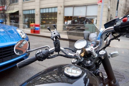 NEW YORK, USA - CIRCA MARCH, 2016: Brooklyn at daytime. Brooklyn is the most populous of New York City's five boroughs.のeditorial素材