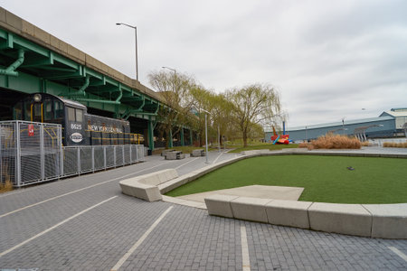 NEW YORK - CIRCA MARCH 2016: New York at daytime. The City of New York is the most populous city in the United States.のeditorial素材