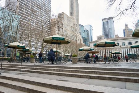 NEW YORK - CIRCA MARCH 2016: New York at daytime. The City of New York is the most populous city in the United States.のeditorial素材