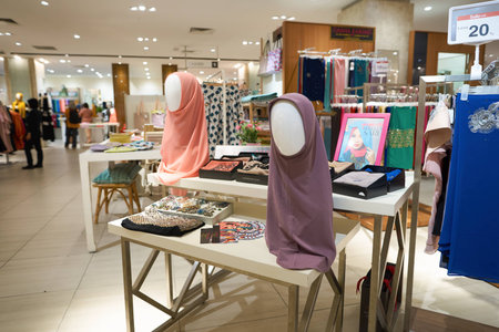 KUALA LUMPUR, MALAYSIA - MAY 09, 2016: inside of Suria KLCC. Suria KLCC is a shopping mall is...
