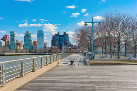 NEW YORK - CIRCA MARCH 2016: New York at daytime. The City of New York is the most populous city in the United States.のeditorial素材