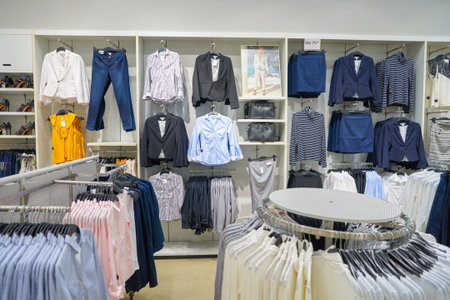 KUALA LUMPUR, MALAYSIA - CIRCA MAY, 2016: H&M store in Kuala Lumpur. H&M Hennes & Mauritz AB is a...