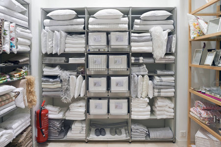 MACAO, CHINA - FEBRUARY 16, 2016: inside of Shoppes at Sands Cotai Centra. Shoppes at Sands Cotai Central is a large shopping mall in Macaoのeditorial素材