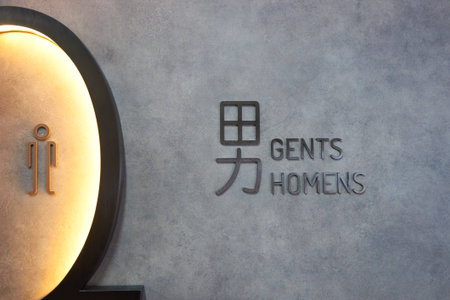 MACAO, CHINA - FEBRUARY 17, 2016: inside of Macau International Airport. Macau International Airport is an international airport in the special administrative region of Macau.のeditorial素材