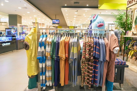 PATTAYA, THAILAND - FEBRUARY 22, 2016: inside of a store at Central Festival Pattaya. Central Festival Pattaya Beach is a shopping mall in Pattaya, Thailand.のeditorial素材