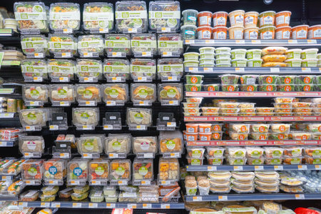 CHICAGO, IL - CIRCA MARCH, 2016: inside of Whole Foods Market. Whole Foods Market Inc. is an...