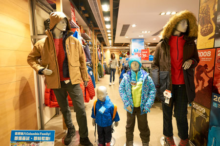 HONG KONG - CIRCA JANUARY, 2016: inside of a store in Hong Kong. Shopping is a widely popular social...
