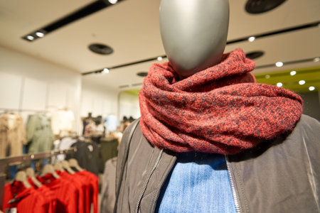 HONG KONG - CIRCA JANUARY, 2016: inside of Bershka store in Hong Kong. Bershka is a retailer and part of the Spanish Inditex groupのeditorial素材