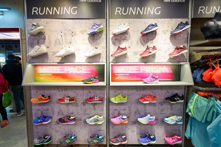 HONG KONG - CIRCA JANUARY, 2016: inside of a store in Hong Kong. Shopping is a widely popular social...