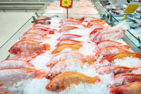 PATTAYA, THAILAND - FEBRUARY 22, 2016: inside of the Tesco Lotus hypermarket in Pattaya. Tesco Lotus is a hypermarket chain in Thailand operated by Ek-Chai Distribution System Co., Ltd.のeditorial素材