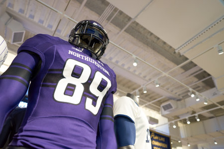 CHICAGO, IL - 01 APRIL, 2016: Under Armour on Michigan Avenue in Chicago. Under Armour, Inc. is an...