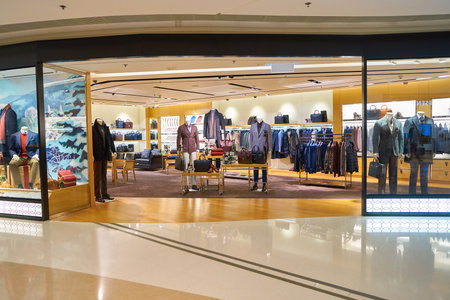 HONG KONG - CIRCA NOVEMBER, 2016: Alfred Dunhill at the Elements shopping mall. Elements is a large...