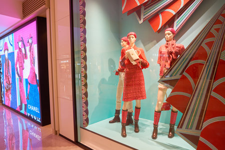 HONG KONG - CIRCA NOVEMBER, 2016: display in a store at the Elements shopping mall.
