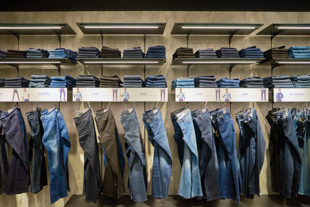 HONG KONG - CIRCA NOVEMBER, 2016: Calvin Klein at the Elements shopping mall.のeditorial素材