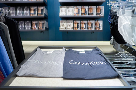 HONG KONG - CIRCA NOVEMBER, 2016: Calvin Klein at the Elements shopping mall.のeditorial素材