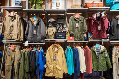 HONG KONG - NOVEMBER 22, 2016: inside a store in Hong Kong. Shopping is a widely popular social activity in Hong Kong.のeditorial素材