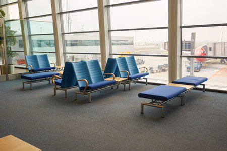 COPENHAGEN, DENMARK  - CIRCA SEPTEMBER, 2014: inside Copenhagen Airport, Kastrup.