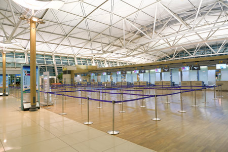 INCHEON, SOUTH KOREA - CIRCA JUNE, 2017: check-in area at Incheon International Airport.