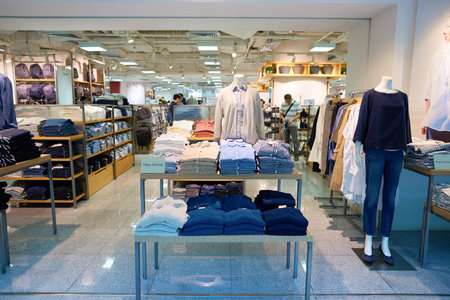 HONG KONG - CIRCA SEPTEMBER, 2016: a store in Hong Kong. Shopping is a widely popular social...