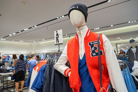 HONG KONG - CIRCA SEPTEMBER, 2016: Zara store in Hong Kong. Shopping is a widely popular social...