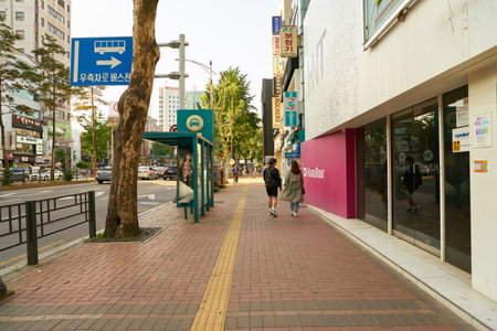 SEOUL, SOUTH KOREA - CIRCA MAY, 2017: Seoul urban landscape. Seoul Special City is the capital and...
