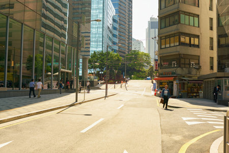 SEOUL, SOUTH KOREA - CIRCA MAY, 2017: Seoul urban landscape. Seoul Special City is the capital and largest metropolis of the Republic of Korea.のeditorial素材