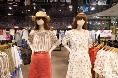 SEOUL, SOUTH KOREA - CIRCA MAY, 2017: inside a store in Seoul.のeditorial素材