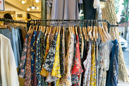 SEOUL, SOUTH KOREA - CIRCA MAY, 2017: inside a store in Seoul.のeditorial素材