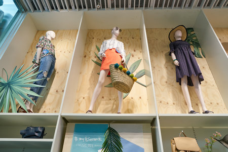 SEOUL, SOUTH KOREA - CIRCA JUNE, 2017: inside 8 seconds store in Seoul.のeditorial素材