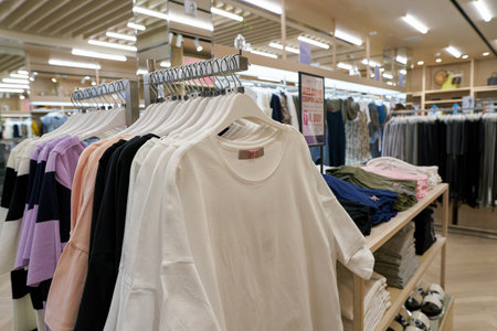SEOUL, SOUTH KOREA - CIRCA JUNE, 2017: goods on display at 8 seconds store in Seoul.のeditorial素材