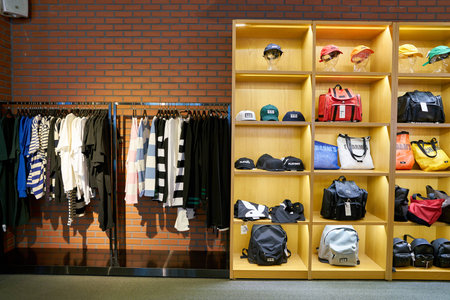 SEOUL, SOUTH KOREA - CIRCA MAY, 2017: inside a store in Seoul.のeditorial素材