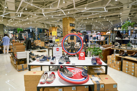 BUSAN, SOUTH KOREA - MAY 28, 2017: a store at Lotte Department Store.