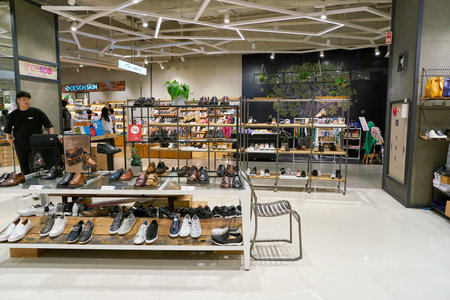 BUSAN, SOUTH KOREA - MAY 28, 2017: a store at Lotte Department Store.