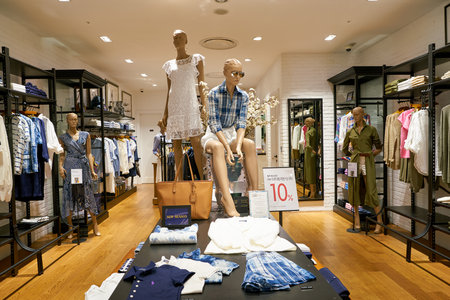 BUSAN, SOUTH KOREA - MAY 28, 2017: Polo Ralph Lauren store at Lotte Department Store