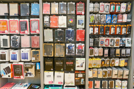 BUSAN, SOUTH KOREA - MAY 28, 2017: inside willy's store at Lotte Department Store in Busan.のeditorial素材