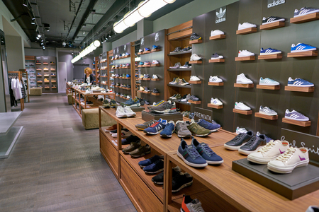 ROME, ITALY - CIRCA NOVEMBER, 2017: inside a second flagship store of Rinascente in Rome.のeditorial素材