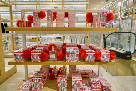 MILAN, ITALY - CIRCA NOVEMBER, 2017: interior shot of Zara Home store in Milan.