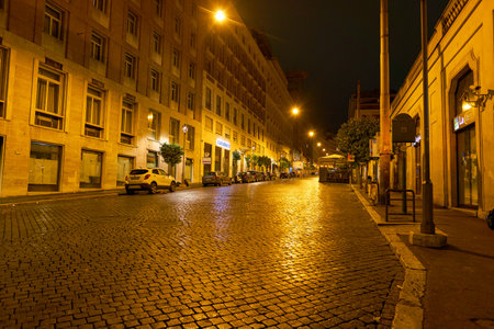 ROME, ITALY - CIRCA NOVEMBER, 2017: Rome urban landscape. Rome is the capital city of Italy.のeditorial素材