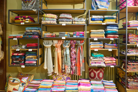 ROME, ITALY - CIRCA NOVEMBER, 2017: interior shot of a shop in Rome.のeditorial素材