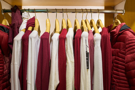 ROME, ITALY - CIRCA NOVEMBER, 2017: interior shot of a store in Rome.のeditorial素材