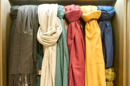 MOSCOW, RUSSIA - CRICA SEPTEMBER, 2018: clothing on display at a Zara store in shopping center in Moscow.のeditorial素材