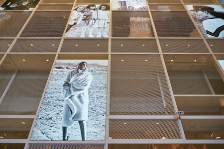 DUSSELDORF, GERMANY - CIRCA SEPTEMBER, 2018: interior shot of a shop in Dusseldorf.のeditorial素材