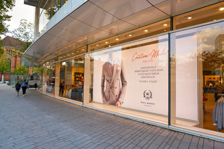 DUSSELDORF, GERMANY - CIRCA SEPTEMBER, 2018: shopfront of a shop in Dusseldorf.