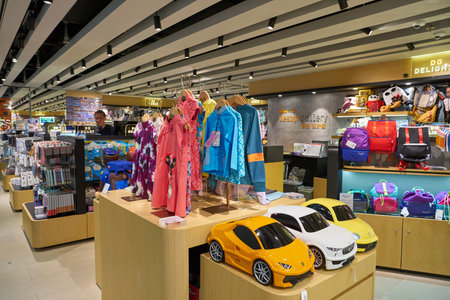 HONG KONG, CHINA - CIRCA APRIL, 2019: goods on display at Design Gallery store in Hong Kong...