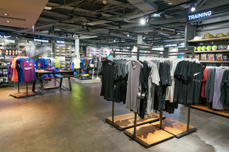 ZURICH, SWITZERLAND - CIRCA OCTOBER, 2018: interior shot of Jelmoli department store in Zurich.