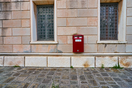VENICE, ITALY - CIRCA MAY, 2019: a building seen in Venice.のeditorial素材