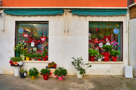 VENICE, ITALY - CIRCA MAY, 2019: a building seen in Venice.のeditorial素材