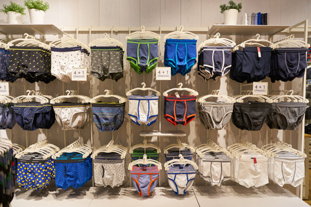 VERONA, ITALY - CIRCA MAY, 2019: interior shot of a store in Verona.のeditorial素材